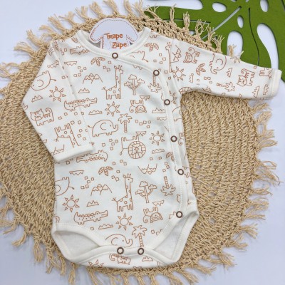 Body Kimono M/l safari ferrugem